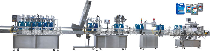 全自動玻璃水灌裝生產(chǎn)線